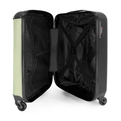 Hippie haas Koffer - NBS - Handbagage middel -binnenkant
