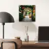 Doorkijk - Bloemen - Natuur - Bloementuin aluminium wit klein -sfeer5