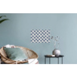 Symmetrisch - Palm - Blauw Muursticker klein 286 -plant