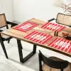 Amor - Strepen - Rood - Roze Placemat vinyl groot -zzsfeer4_Kitchenyeah-website