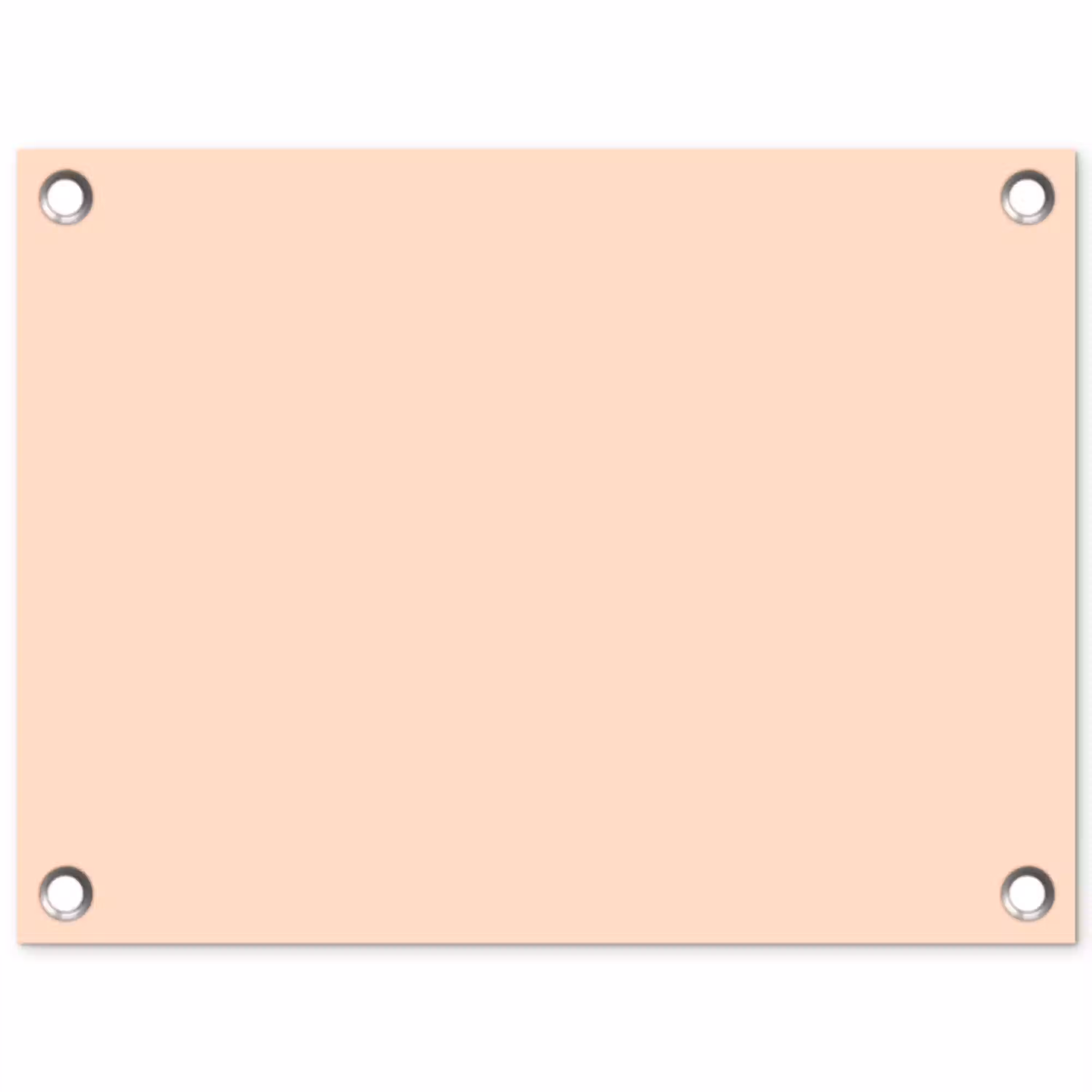 Pale - Peach - Nude tuinposter los doek klein 239 -3d