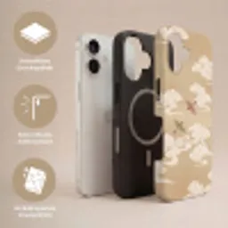 Vogels - Vliegen - Beige Toughcase MagSafe Apple iPhone 17 klein -USP_Lagen_DE