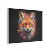 Graffiti - Vos - Zwart - Pop art PET vilt klein -3d