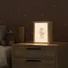 Dino - T-Rex - Oranje - Stippen Light Box met kabel klein -sfeer1_kind