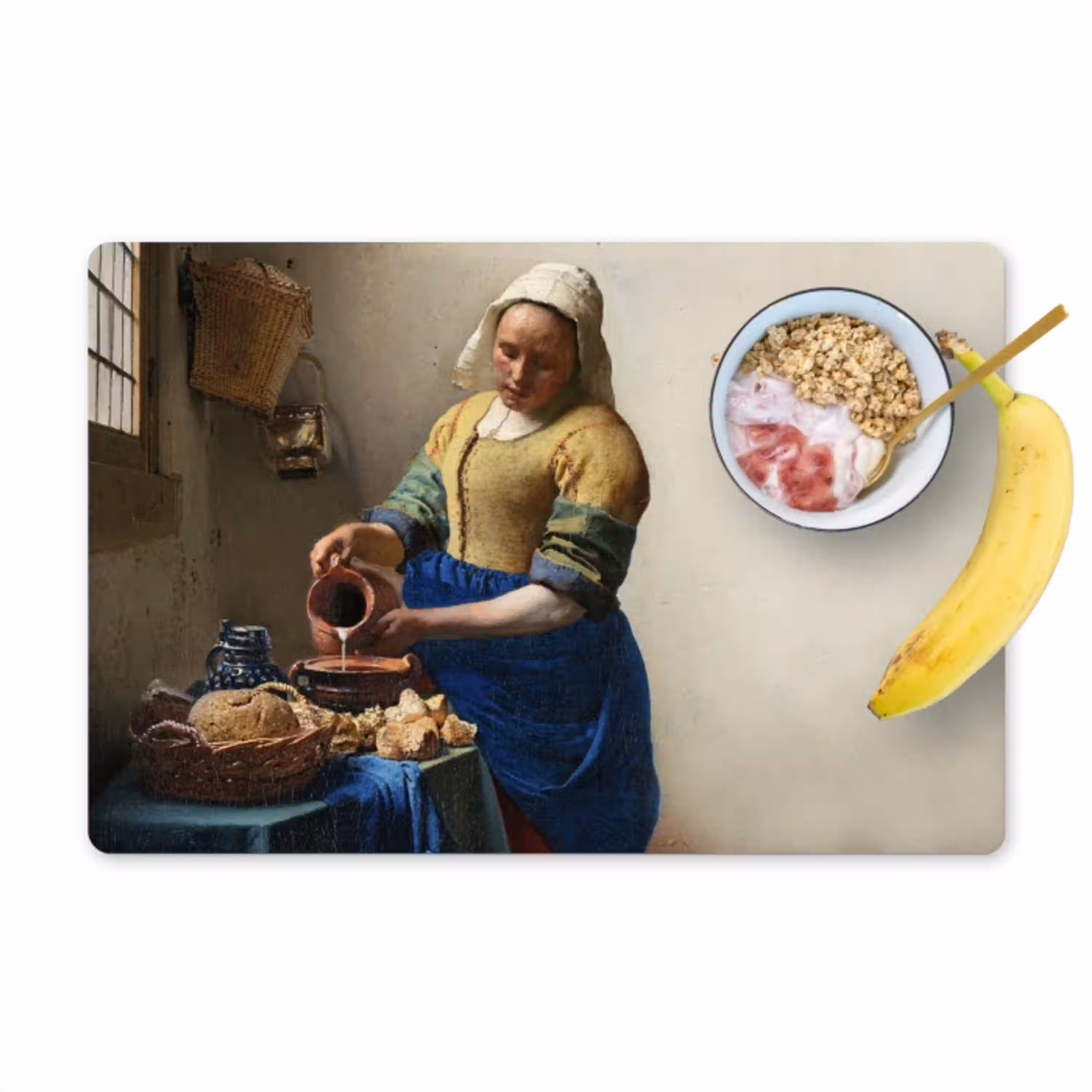 Het Melkmeisje Placemat vinyl groot -zzzproduct_Kitchenyeah-website