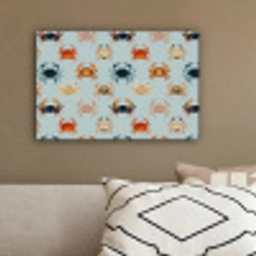 Krabben - Speels - Kleurrijk canvas 2cm klein 34 -sfeer3