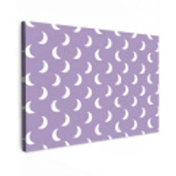 Manen - Patroon - Paars canvas 2cm klein 34 -z3d