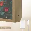 Vos - Mozaïek - Bos - Maan Light Box met batterij (Wandlamp) middel -USP_websiteoplaadbaarNL