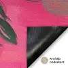 Bloemen - Verf - Roze Deurmat klein -antislip_NL