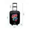 Game - Controller - Graffiti - Neon Kinderkoffer - Zwart klein -productfoto_formaten