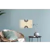 Geometrische bogen - Minimalistisch - Symmetrisch Muursticker klein -plant