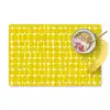 Stippen - Modern - Geel Placemat vinyl groot 368 -zzzproduct_Kitchenyeah-website