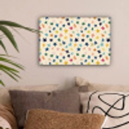 Patroon - Sterren - Kleurrijk canvas 2cm klein 34 -sfeer1
