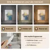 Abstract - Kunst - Goud Light Box met kabel (Tafellamp) klein -USP_lichtkleurNL