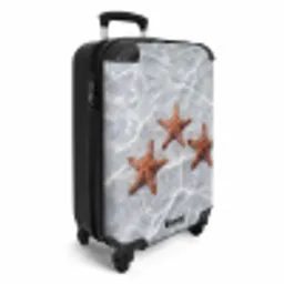 Zeesterren - Water - Helder NBS - Handbagage koffer - Volwassenen Unisex middel -productfoto_3d