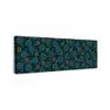 Blauw - Patroon - Retro canvas 2cm klein 828 -z3d