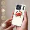 Krab - Felrood - Poten Telefoonhoesje iPhone 17 Pro klein -sfeer3_NL