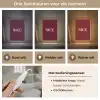 Nice - Bordeaux - Roze Light Box met kabel (Tafellamp) klein -USP_lichtkleurNL