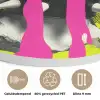 Buste - Verf - Geel Akoestische PET Vilt - Rond klein -closeup_NL