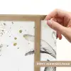Giraffe - Bladeren - Kinderen - Dieren - Jungle Light Box met batterij (Wandlamp kind) middel -USP_websiteprintNL