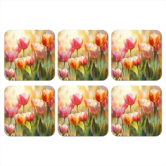 Coaster - Tulips - Fairytale - Colorful