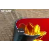 Bloem - Goud - Glazen Placemat vinyl groot -closeup