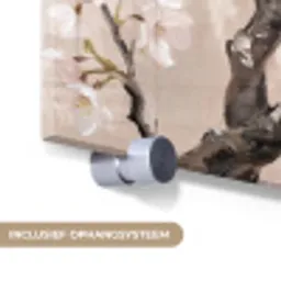 Bloesem - Illustratie - Taupe plexiglas 5mm klein -zzsysteem_NL