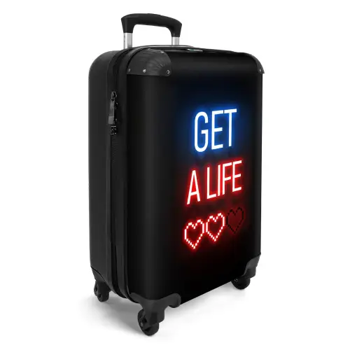 Get a Life NBS - Handbagage koffer - Unisex middel -productfoto_3d