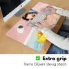 Badkamer - Eend - Blauw Muismat XXL klein -sfeer3