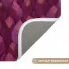 Bladeren - Patroon - Burgundy WCmat klein 1009 -USP_AntislipNL