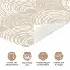 Golven - Structuur - Beige deurposter klein 289 -closeup_NL