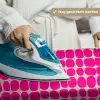 Stippen - Patroon - Roze Wandkleed katoen klein 269 -sfeer9
