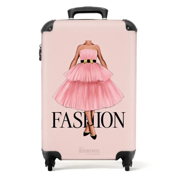 Fashion - Ballerina NBS - Handbagage koffer - Kinderen Unisex middel -productfoto_recht