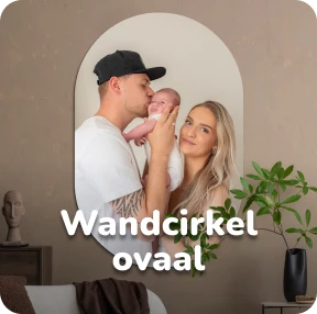 wandcirkel ovaal