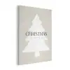 Kerstboom - Japandi - Christmas - Beige PET vilt klein -3d