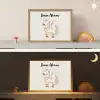 Pony - Stippen - Lichtbruin - Veren Light Box met batterij (Wandlamp kind) middel -sfeer3_kind