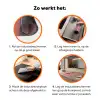 Sjaal - Aap - Zonnebril - Jasje Inductie beschermer vinyl 3mm klein -zzzzzzz-td-werking