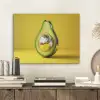 Avocado - Discobal - Geel - Glitter PET vilt klein -sfeer1