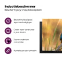 IJsvogel - Tak - Water - Kleurrijk - Levendig Inductie beschermer vinyl 3mm klein -zzzzzzz-cc-usp