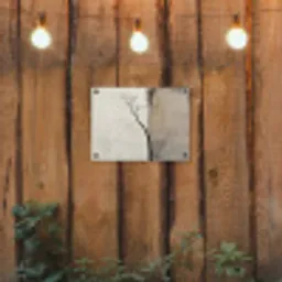 Wabi sabi - Plant - Beige tuinposter los doek klein -sfeer1