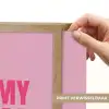 Tekst - Modern - Roze Light Box met batterij (Wandlamp) middel -USP_websiteprintNL