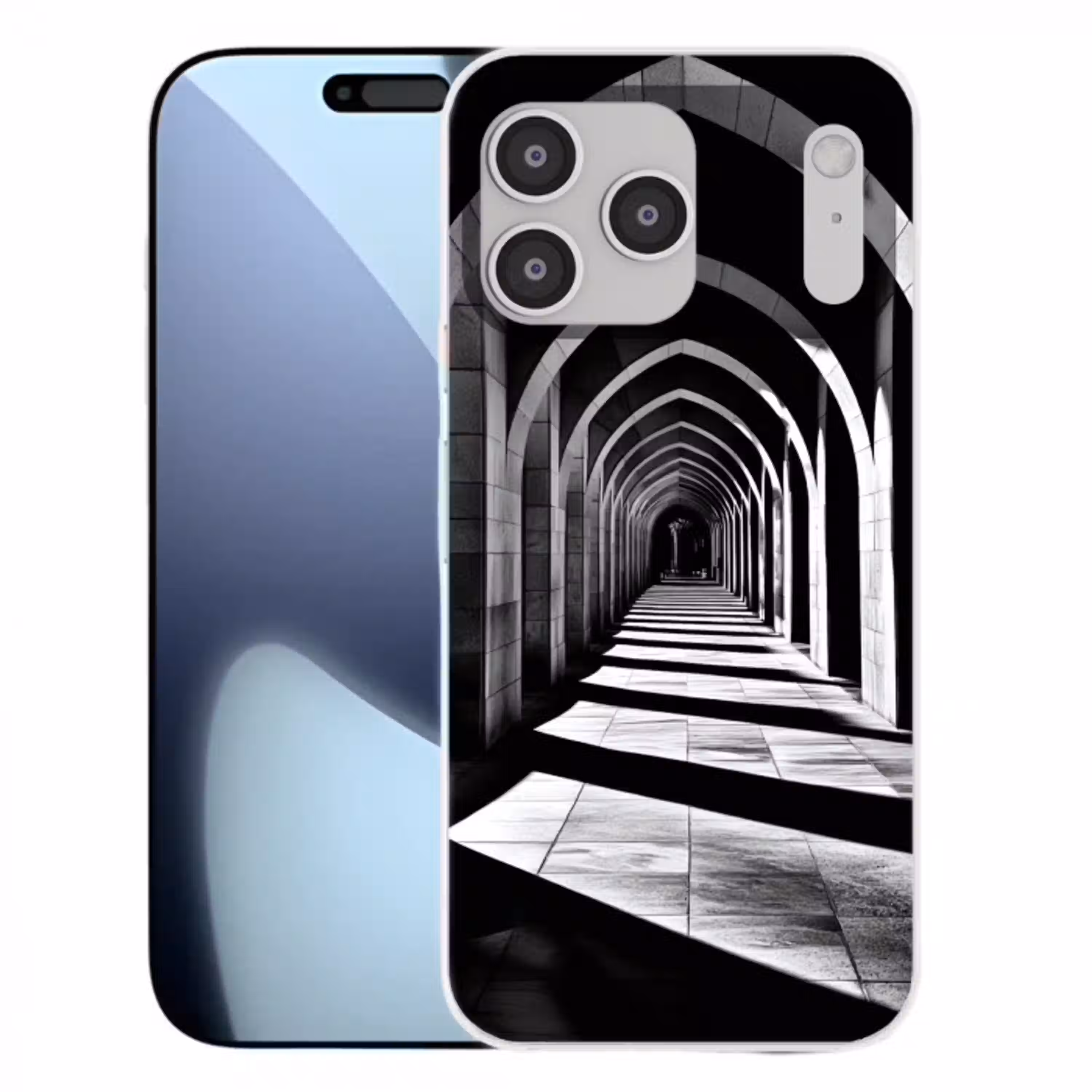 Gang - Bogen - Schaduw - Diepte Telefoonhoesje iPhone 17 Pro Max klein -3d