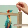 Cartoon - Dino - Oranje - Stekels Light Box met kabel (Kinderlampje) klein -USP_websiteprintNL