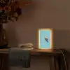Surfboard - Water - Badpak - Oranje Light Box met kabel (Tafellamp) klein -sfeer4