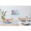 Takken - Bloesems - Roze Muursticker klein -eettafel