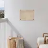 Parallelle lijnen - Lichte textuur - Beige tuinposter los doek klein -sfeer8
