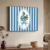 Illustratie - Bessen - Blauw - Strepen Textielframe - compleet frame klein -sfeer3