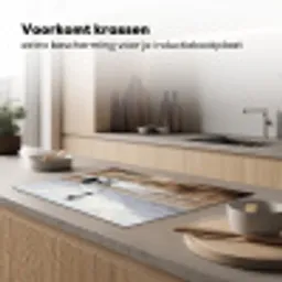 Kraanvogel - Natuur - Realistisch Inductie beschermer vinyl 3mm klein -sfeer1