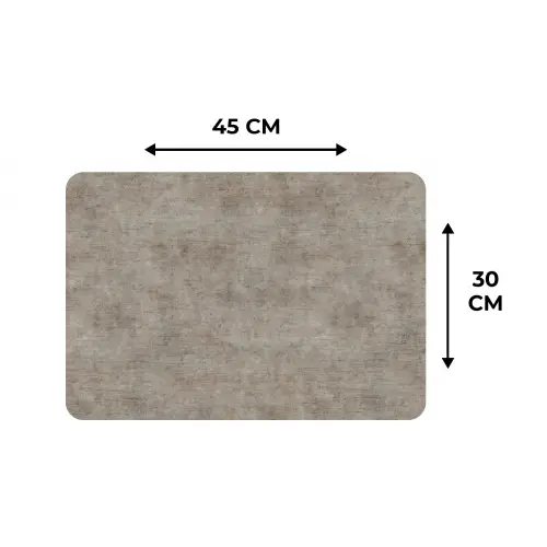 Retro - Beton - Patroon Placemat vinyl groot 368 -specs