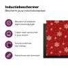 Illustratie - Sneeuwvlokken - Rood Inductie beschermer vinyl 3mm klein 276 -zzzzzzz-cc-usp